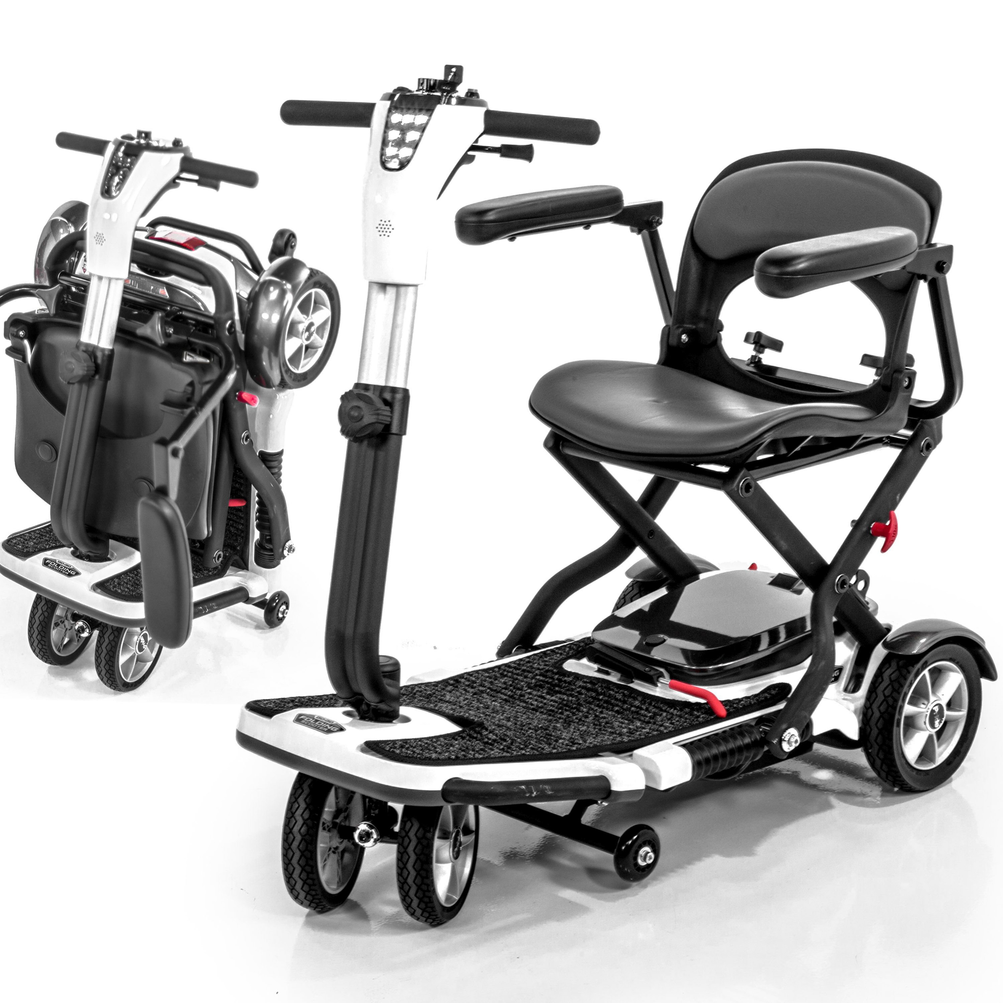 los angeles electric gogo mobility scooter folding suitcase